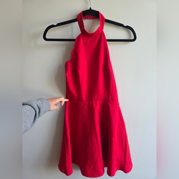 Tobi - Red Halter Dress - Size Small - Picture 1 of 6